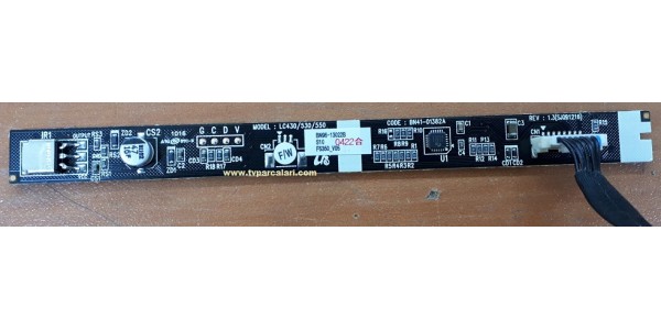 BN41-01382A, BN96-13022B, BN96-13451B, LC430/530/550, SAMSUNG LE32C530, LE40C530, LE40C550, LE46C530 , TUŞ TAKIMI VE KUMANDA ALICI GÖZ